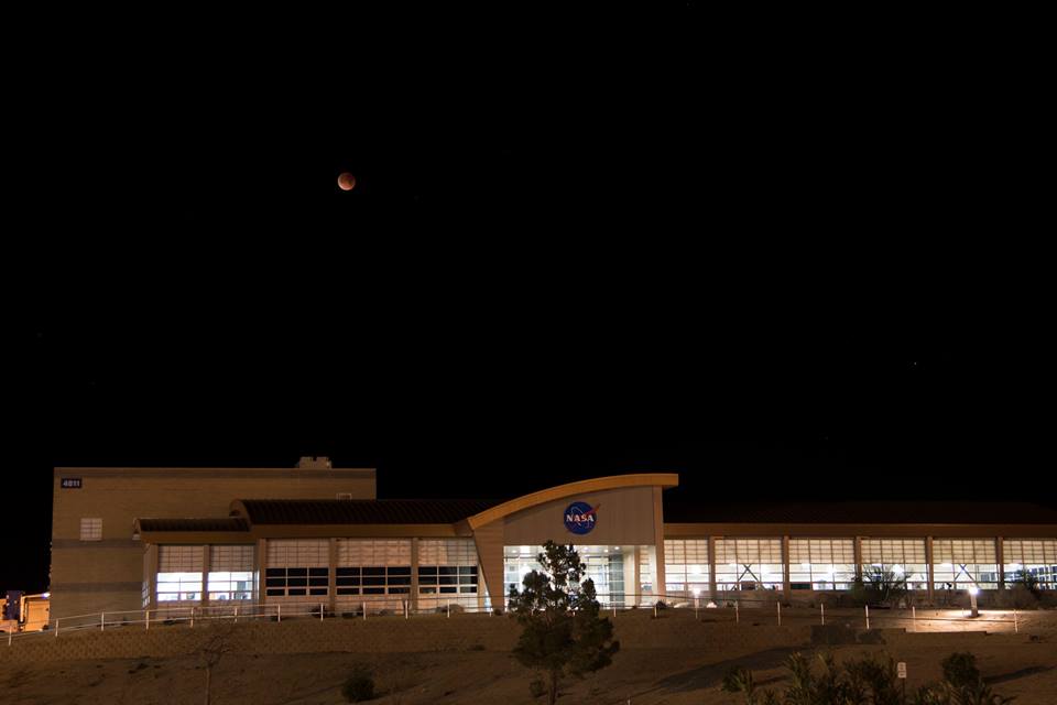 NASA Building at Night